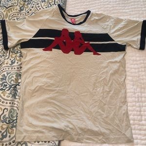 Kappa ringer tshirt size L